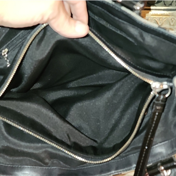 Coach Canvas Monogram C Shoulder Bag EUC - Picture 9 of 14